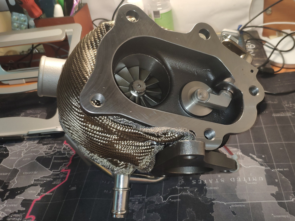 Arashi TD05H-16G-7cm Billet GTX wheel, Adjustable Wastegate 4