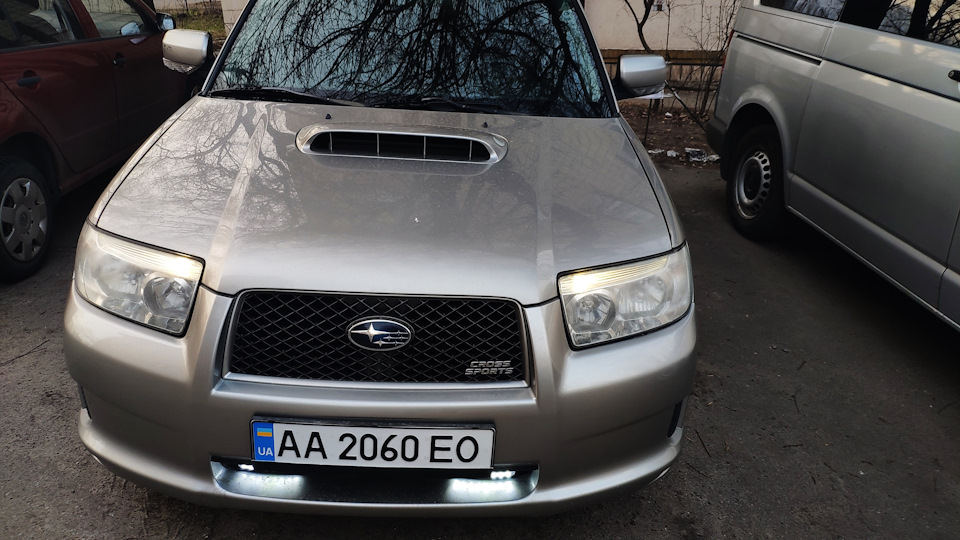 ДХО в нішу бампера STI/CrossSports 1