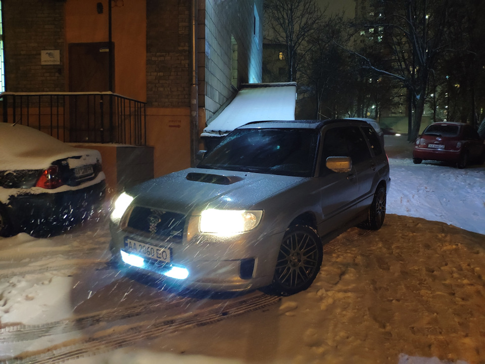 ДХО в нішу бампера STI/CrossSports 2