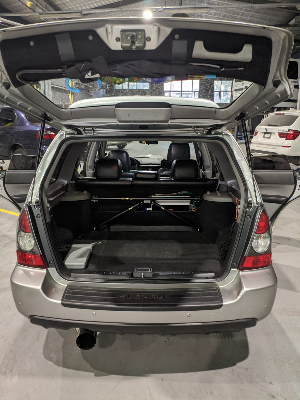 Розклад задніх склянок для Forester SG Rikkar 2
