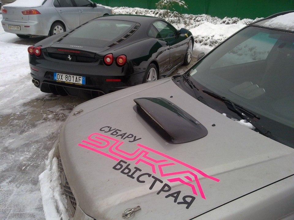 гонки Subaru Impreza S204, Chevrolet Corvette, Nismo R34 GT-R Z-Tune і Lamborghini Murcielago 1