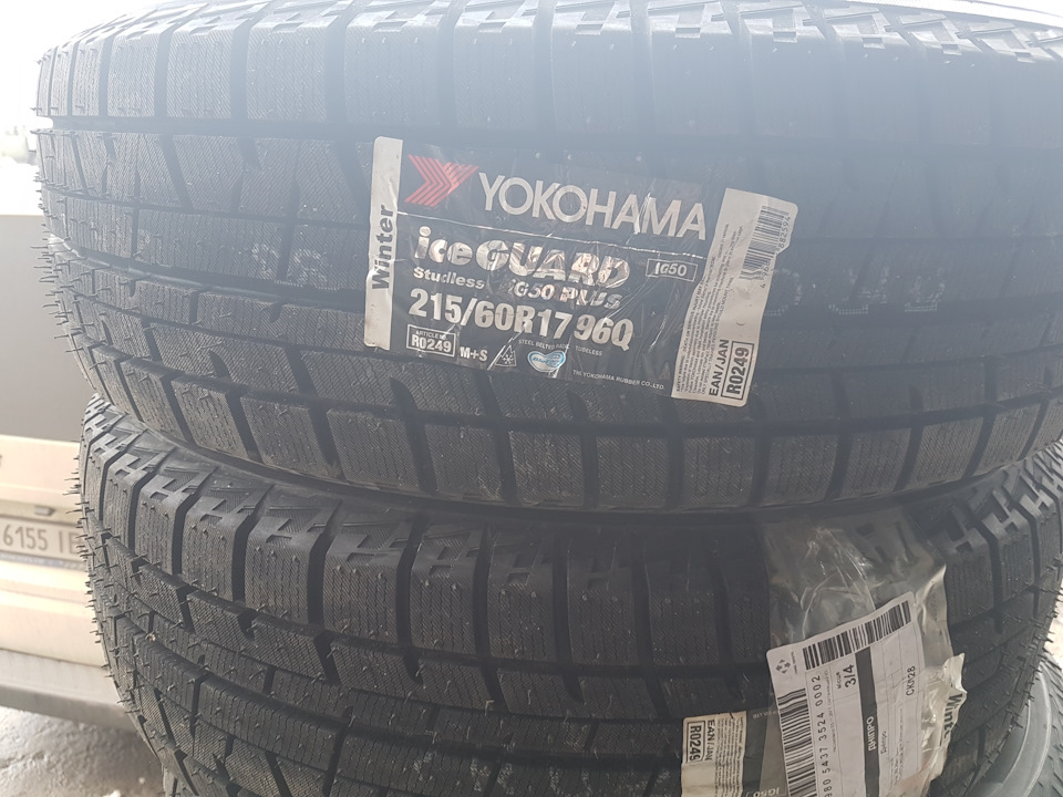 Прикупив зимову гуму Yokohama ice GUARD iG50 plus 215/60R17 2