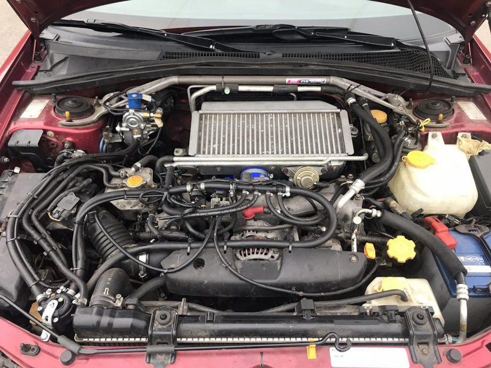 Нова TD04L і STI ніздря на капот 1