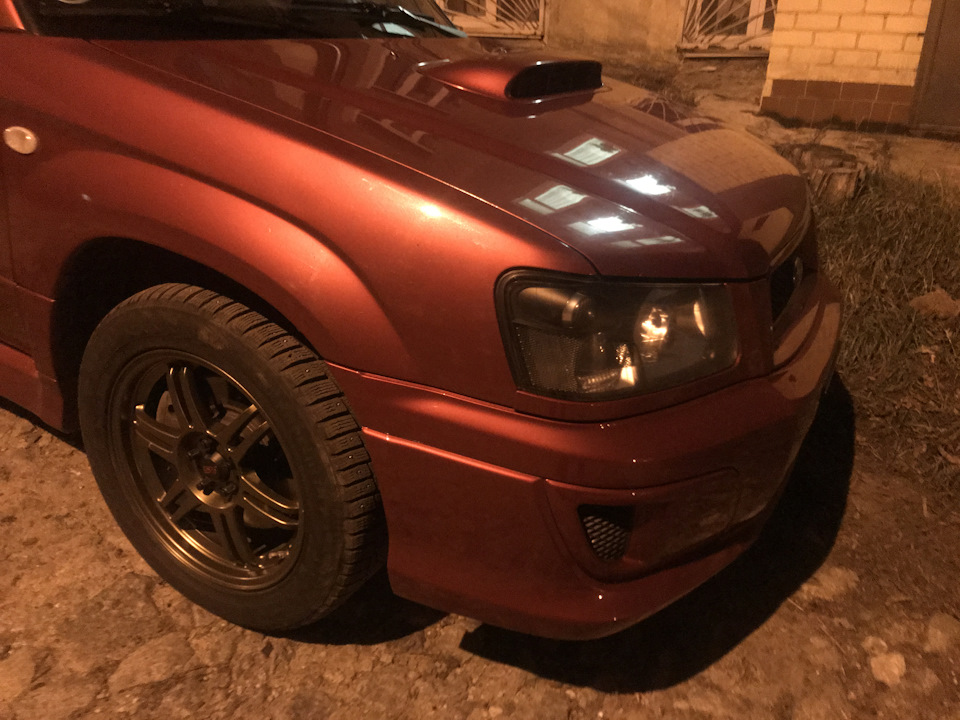 STI бампер SG9 дорестайл. Задні двері + дорестайл спойлер 4