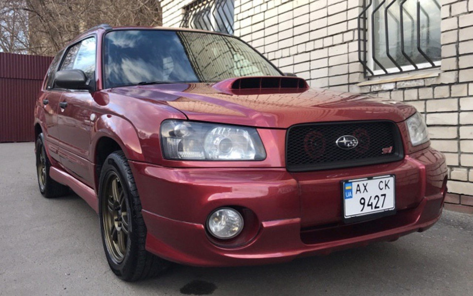 STI бампер SG9 дорестайл. Задні двері + дорестайл спойлер 2