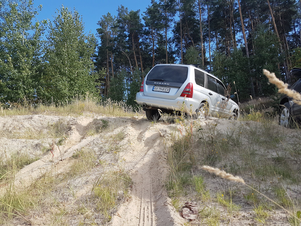 Покатушки в лісі, переходжу на новий розмір шин. 2