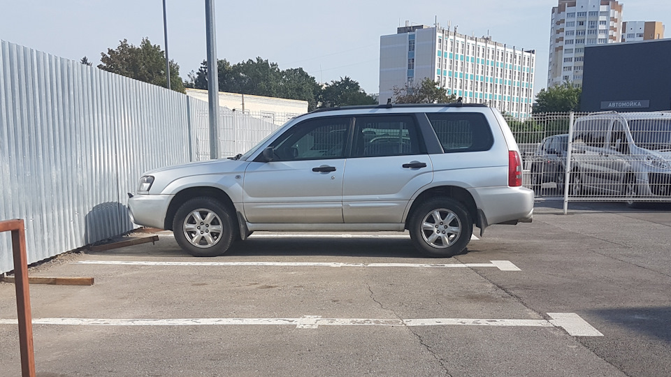 Збільшення дорожнього просвіту Forester SG або ліфт Форіка 2