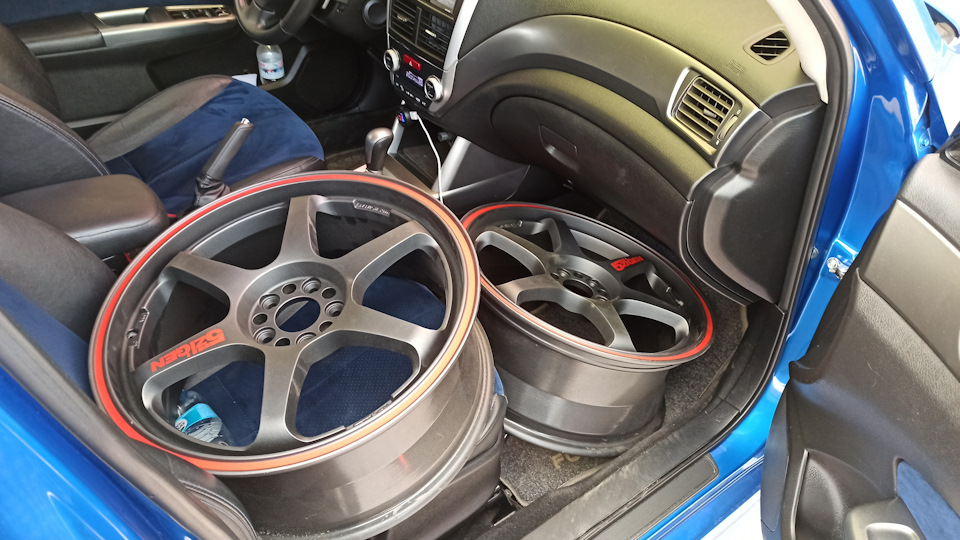 Диски 5Zigen Pro Racer GN + гума Maxxis Victra Sport 5 1