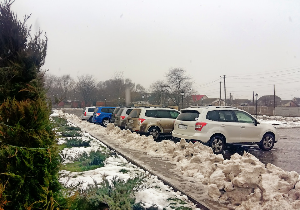 Субару-зустріч Брудна Subaru (20/01/2018). Ізмаїл 2