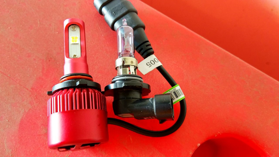 LED лампи 9005/HB3 у дальній forester sj. 4