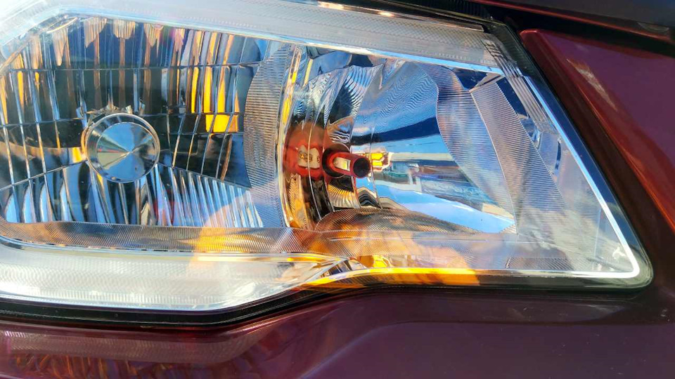 LED лампи 9005/HB3 у дальній forester sj. 5
