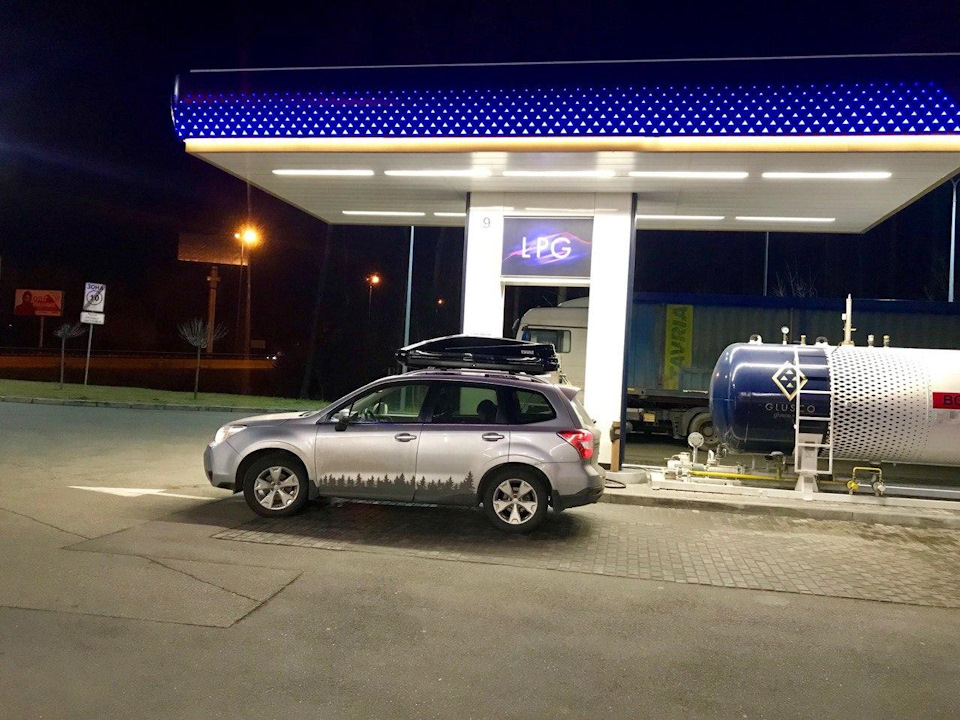 ГБО\LPG на Subaru Forester FB25 1
