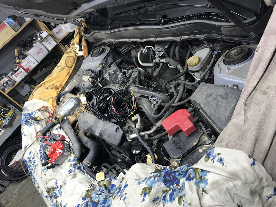 ГБО\LPG на Subaru Forester FB25 5