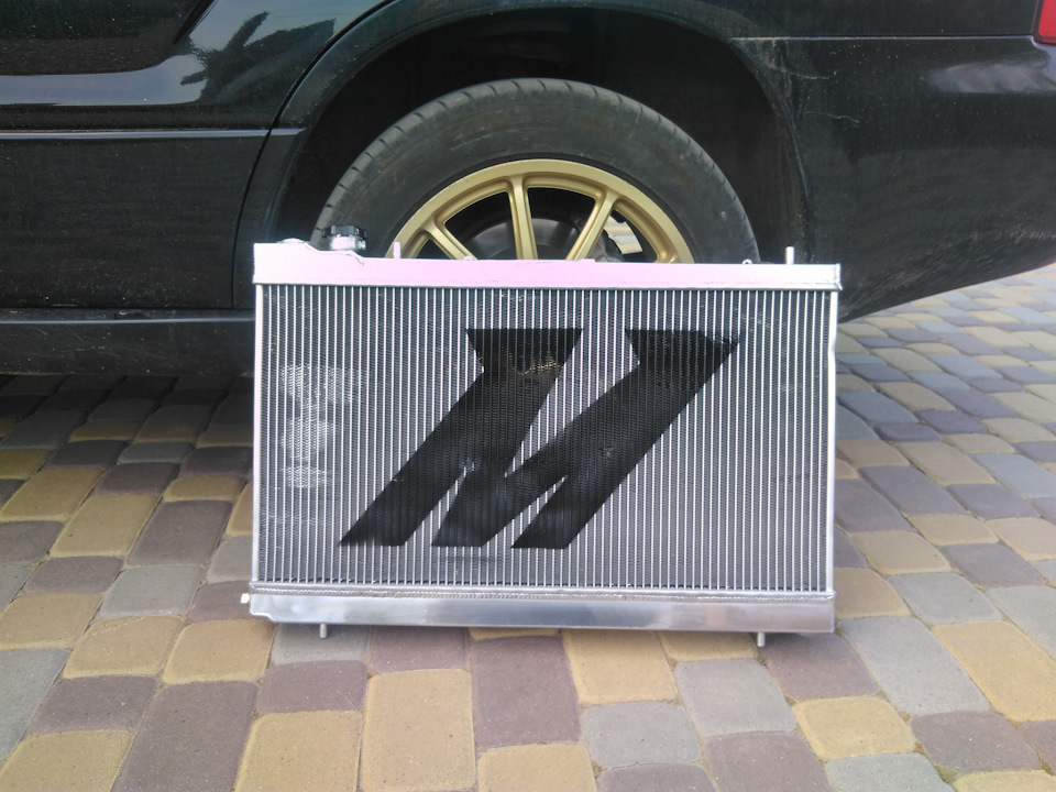 Прикрутив нормальний радітор Mishimoto MMRAD-FXT-04 1