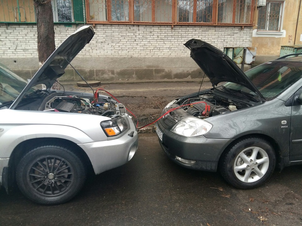 Підкурили Тойоту! 1