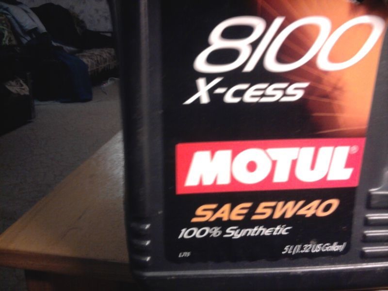 Змінив масло на Motul X-Cess 5w40 1