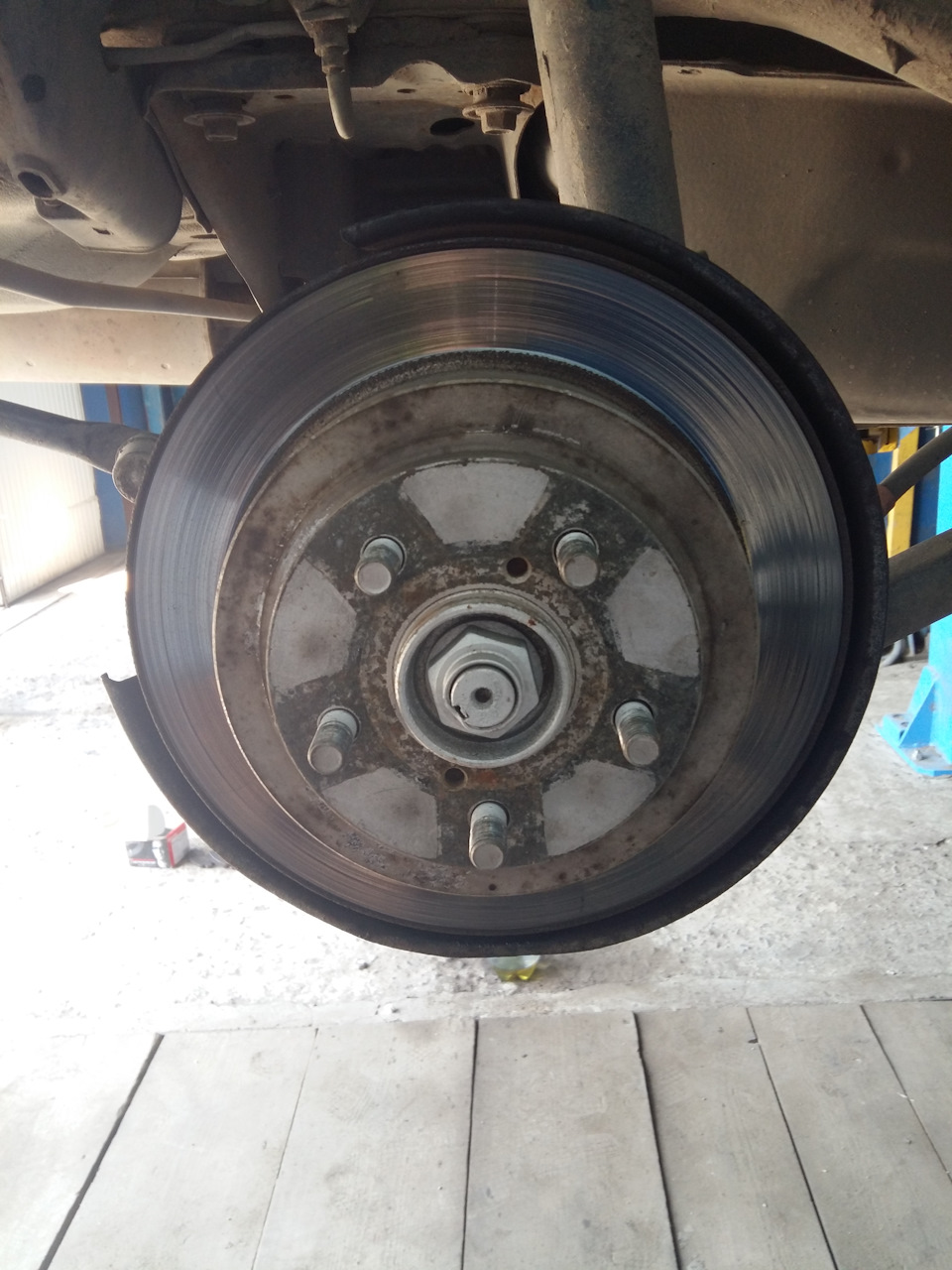 Супорти WRX 07 і гальмівні диски DBA T3. 5