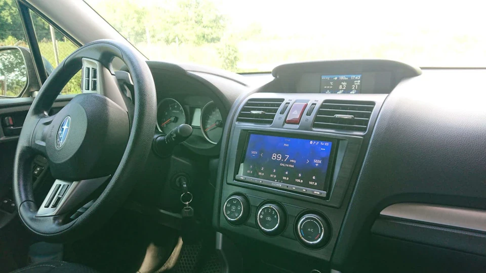 Підключення штатного мікрофона Subaru Forester SJ