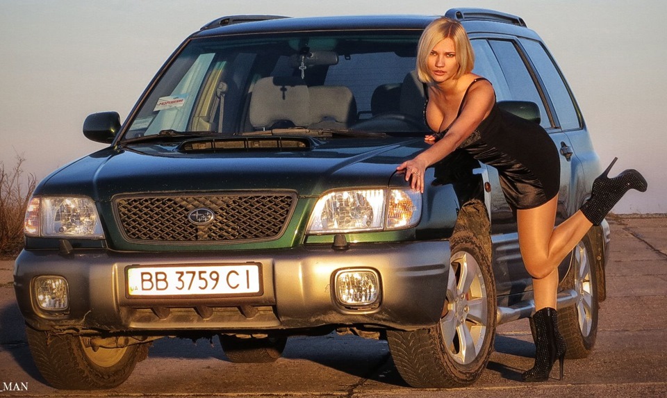Subaru forester sf5 ​​+ Дівчата Луганська + Close look 4