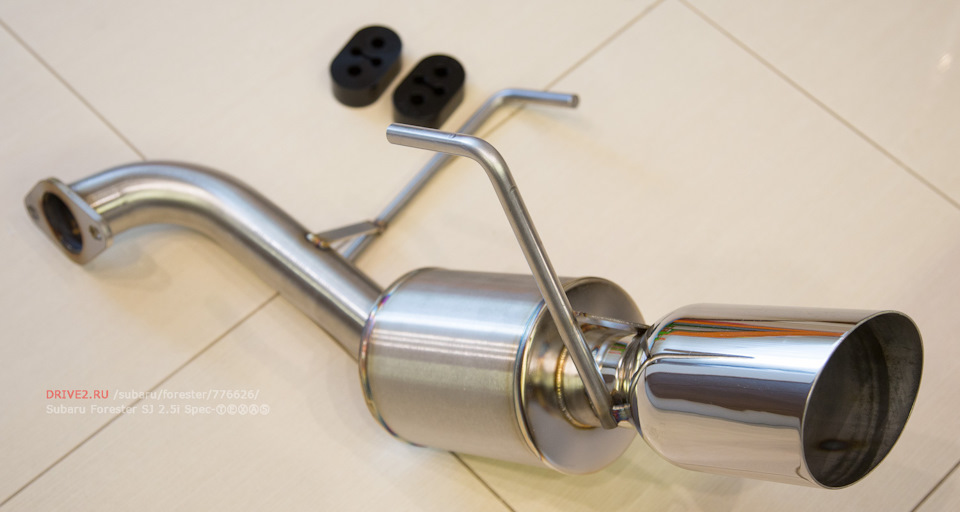 Подвійний вихлоп Nameless Performance Axleback 5 Mufflers 1