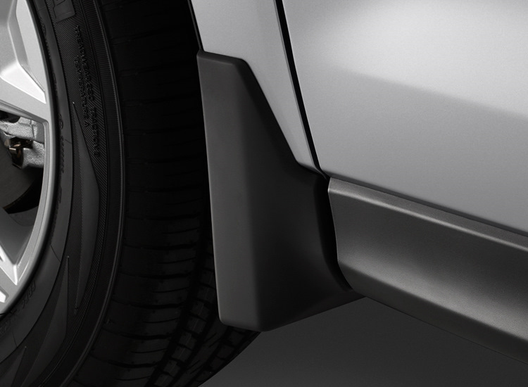 Знову встановив бризковики. цього разу OEM Subaru 5
