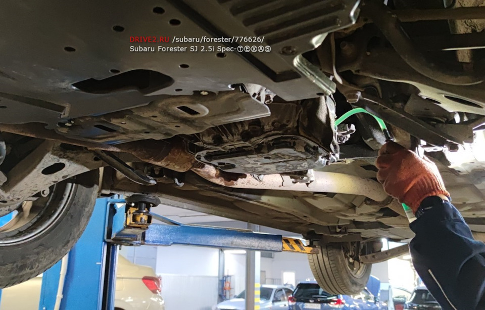 Заміна мастила CVT зі зняттям піддону 5