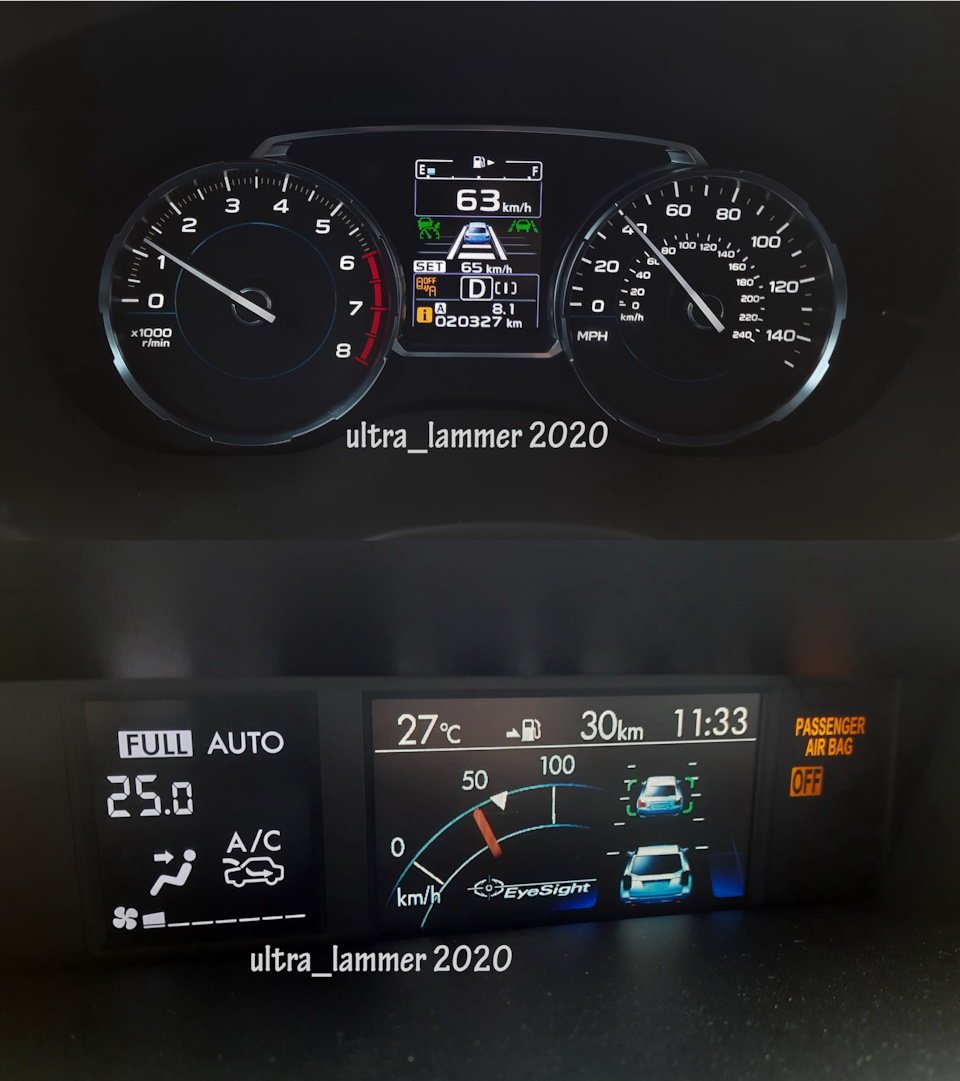 Перезалив Метричні одиниці на Forester SJ з EyeSight. 1