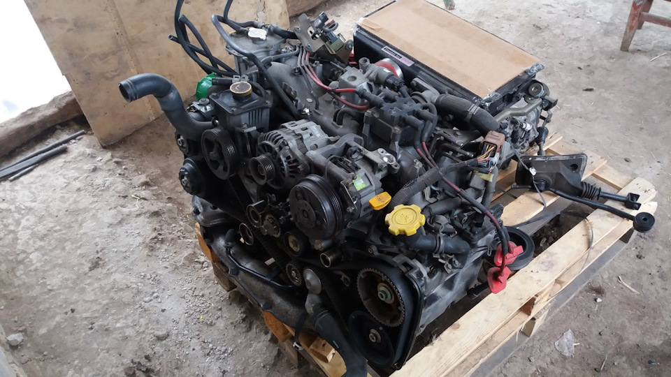 Підготовка до свапа. Зустрічайте EJ205 STI 2M 5
