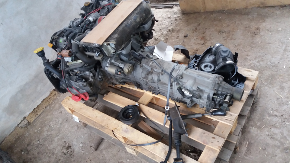 Підготовка до свапа. Зустрічайте EJ205 STI 2M 1