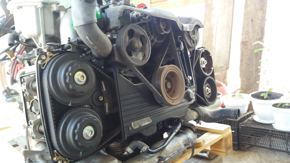 Підготовка до свапа. Зустрічайте EJ205 STI 2M 2