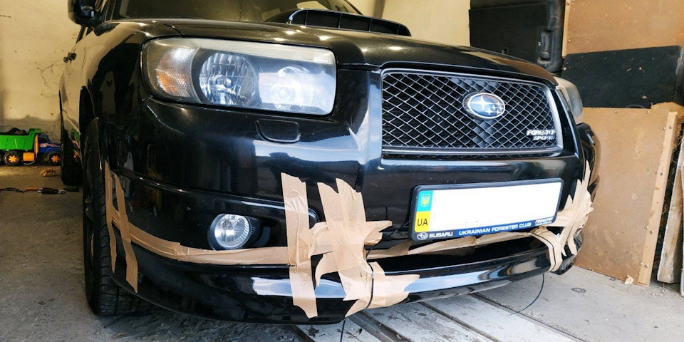 Губа, накладки порогів та заднього бампера 2