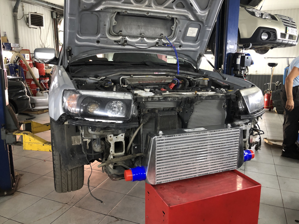Фронтальний інтеркулер на Forester S11 4