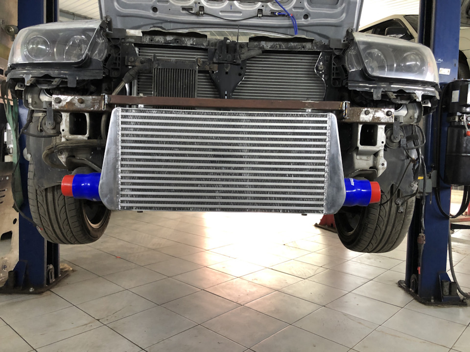 Фронтальний інтеркулер на Forester S11 5