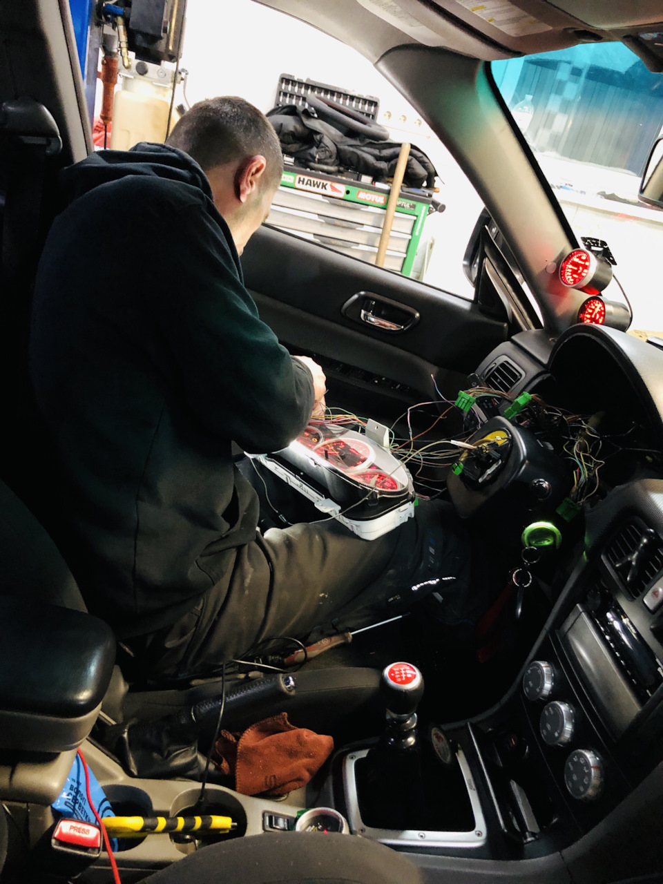 Оптитрон STI на Forester SG 3
