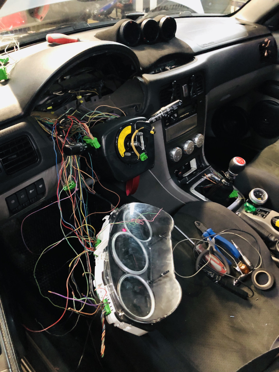 Оптитрон STI на Forester SG 4