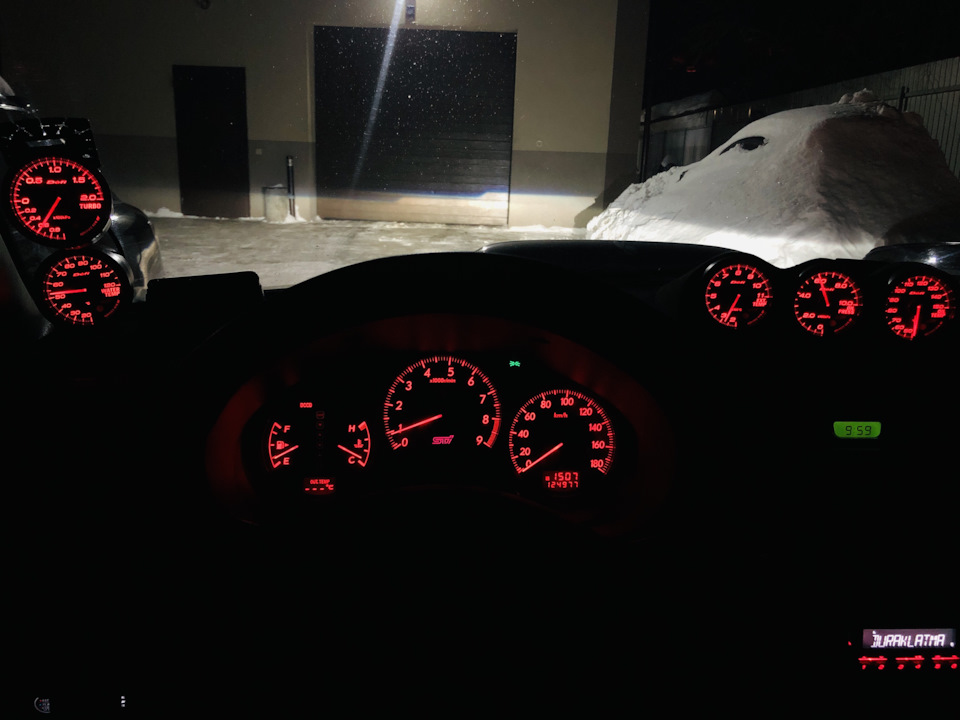 Оптитрон STI на Forester SG 5