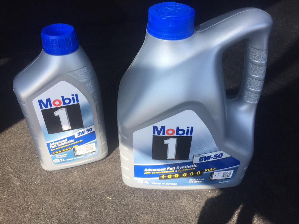 Перехід на Mobil1 5w50 2