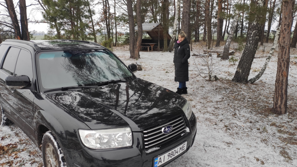 Дружина за кермом, розвідка місця на Старий новий рік! 4