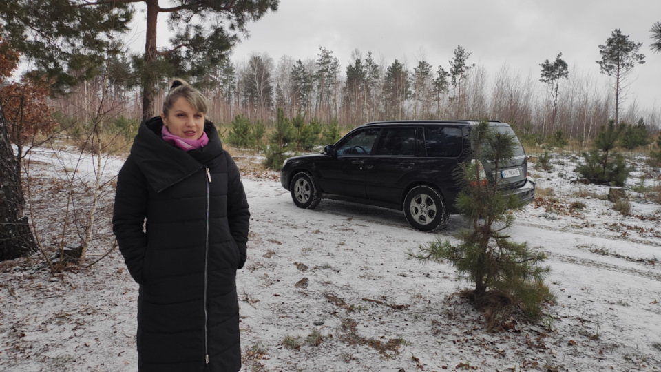 Дружина за кермом, розвідка місця на Старий новий рік! 3