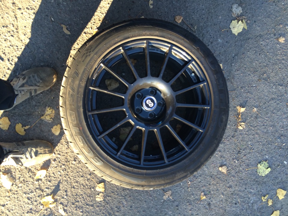 Продам афігенські JDM Enkei RC-T4 R18 ЕТ48 8,5J та гуму 235/50 Kumho SPT KU31 Exсta SPT(Запис тимчасовий) 4