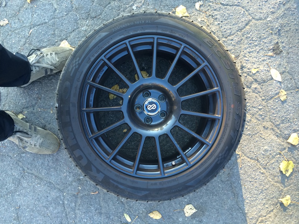 Продам афігенські JDM Enkei RC-T4 R18 ЕТ48 8,5J та гуму 235/50 Kumho SPT KU31 Exсta SPT(Запис тимчасовий) 3