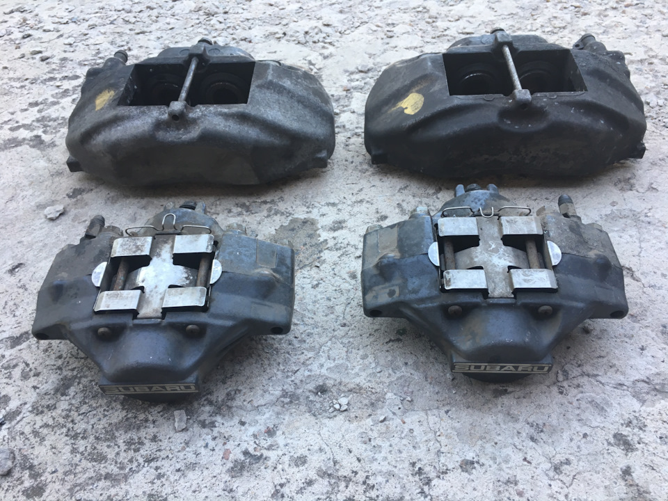 27. Супорт LS430 і WRX 2pot. Заміна гальмівної системи. 1