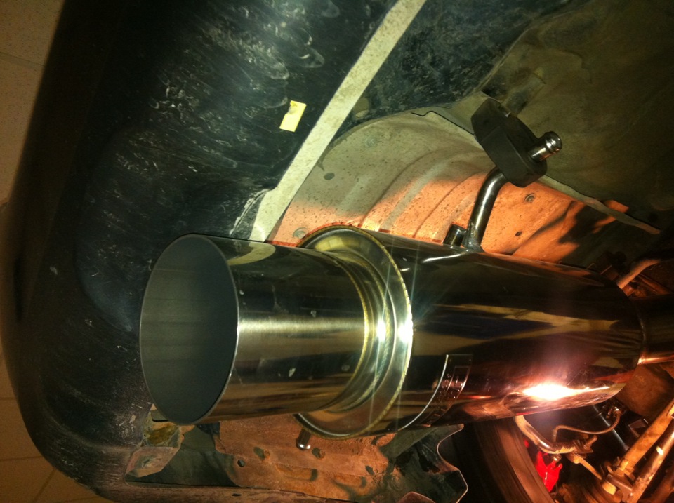 Вихлоп 3'' Greddy + BOV TurboSmart 4