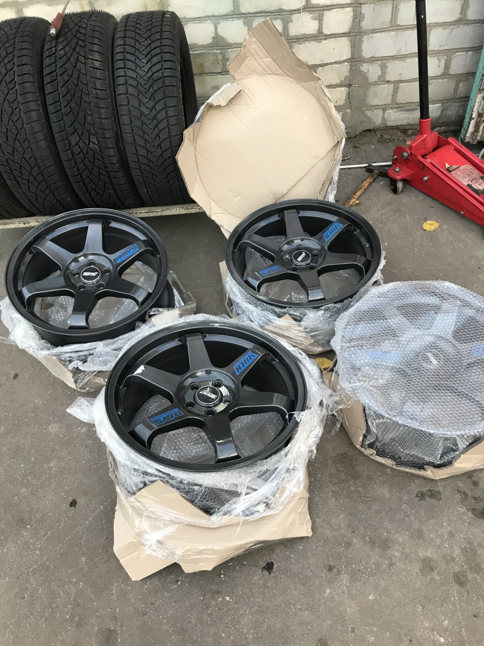 Нові диски на STI R18 8j 5-100 ET45 1