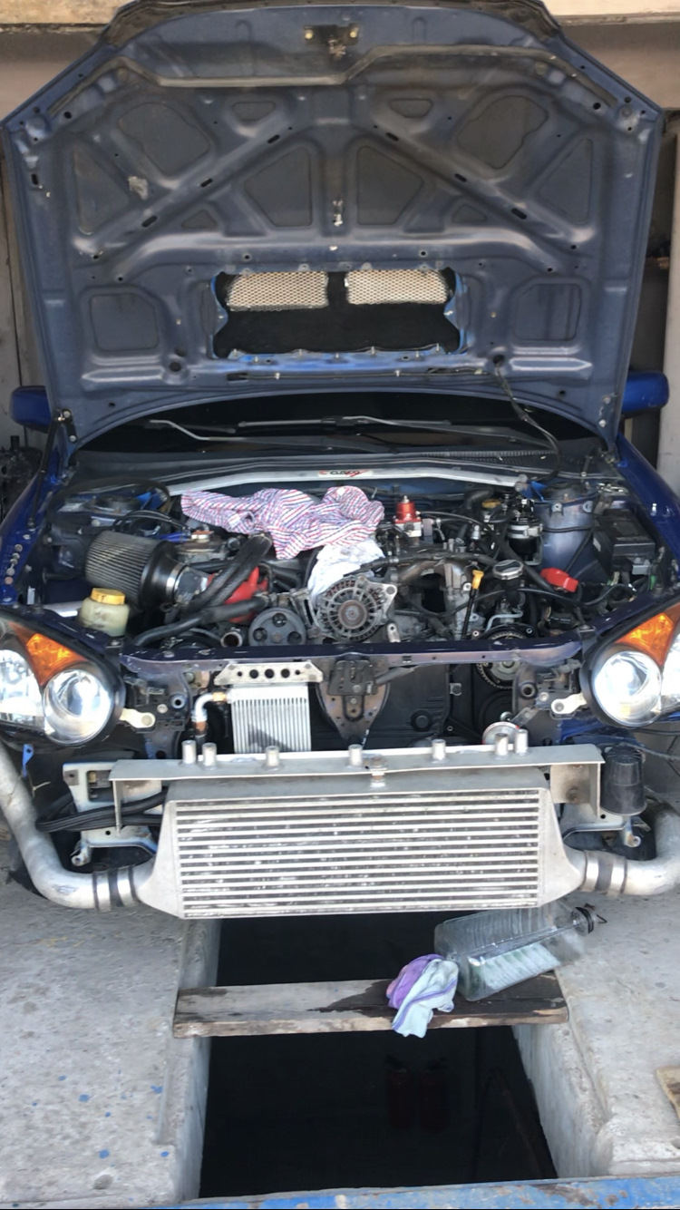 Усунення несправностей, видалення кондиціонера Impreza STI 3