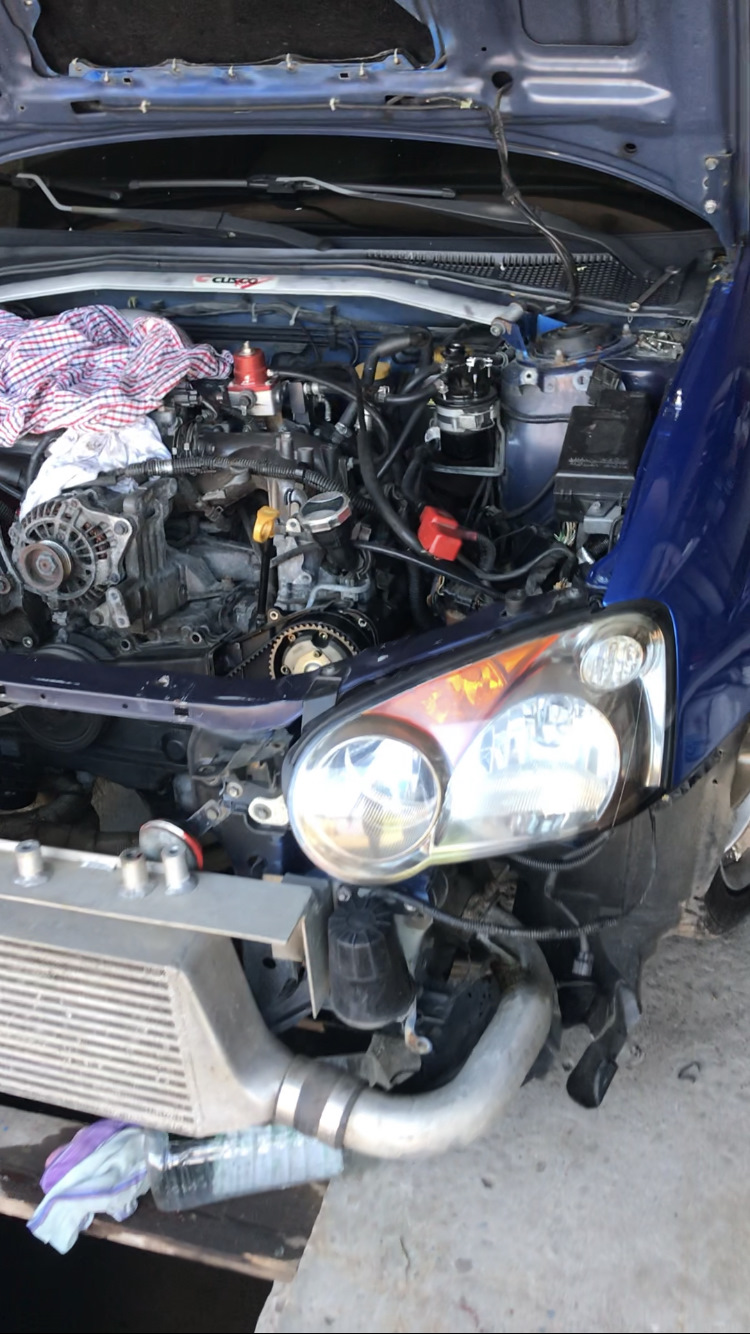 Усунення несправностей, видалення кондиціонера Impreza STI 4