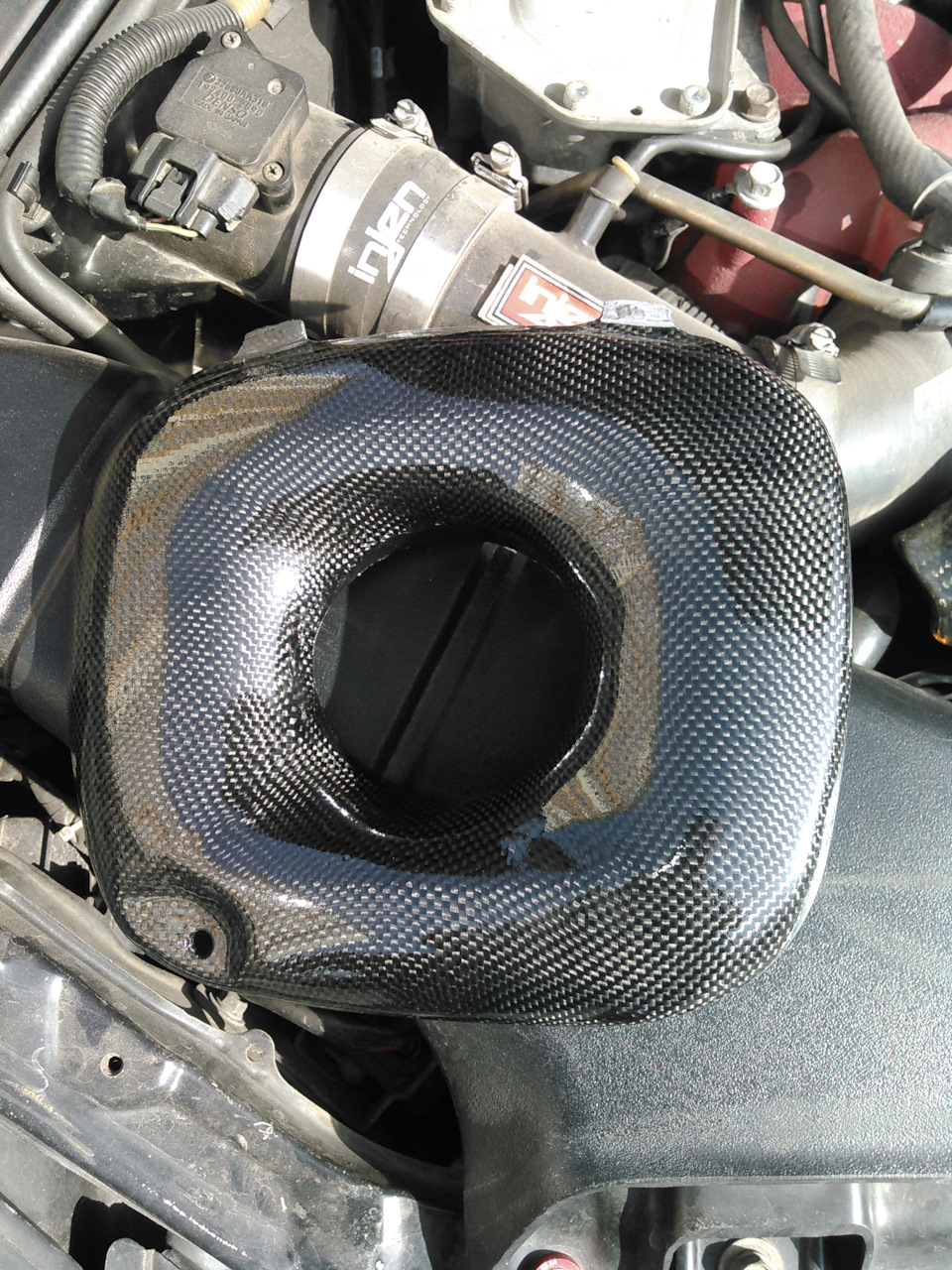 Air intake carbon fiber 3