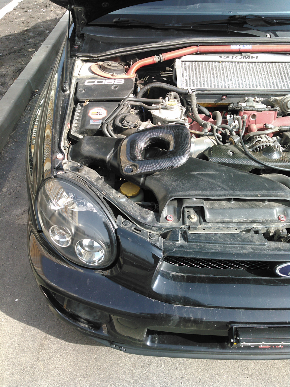 Air intake carbon fiber 4
