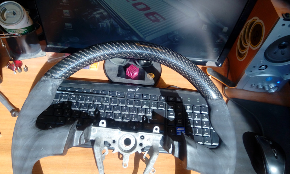 Руль Carbon Sti my06 - моя творчість 1