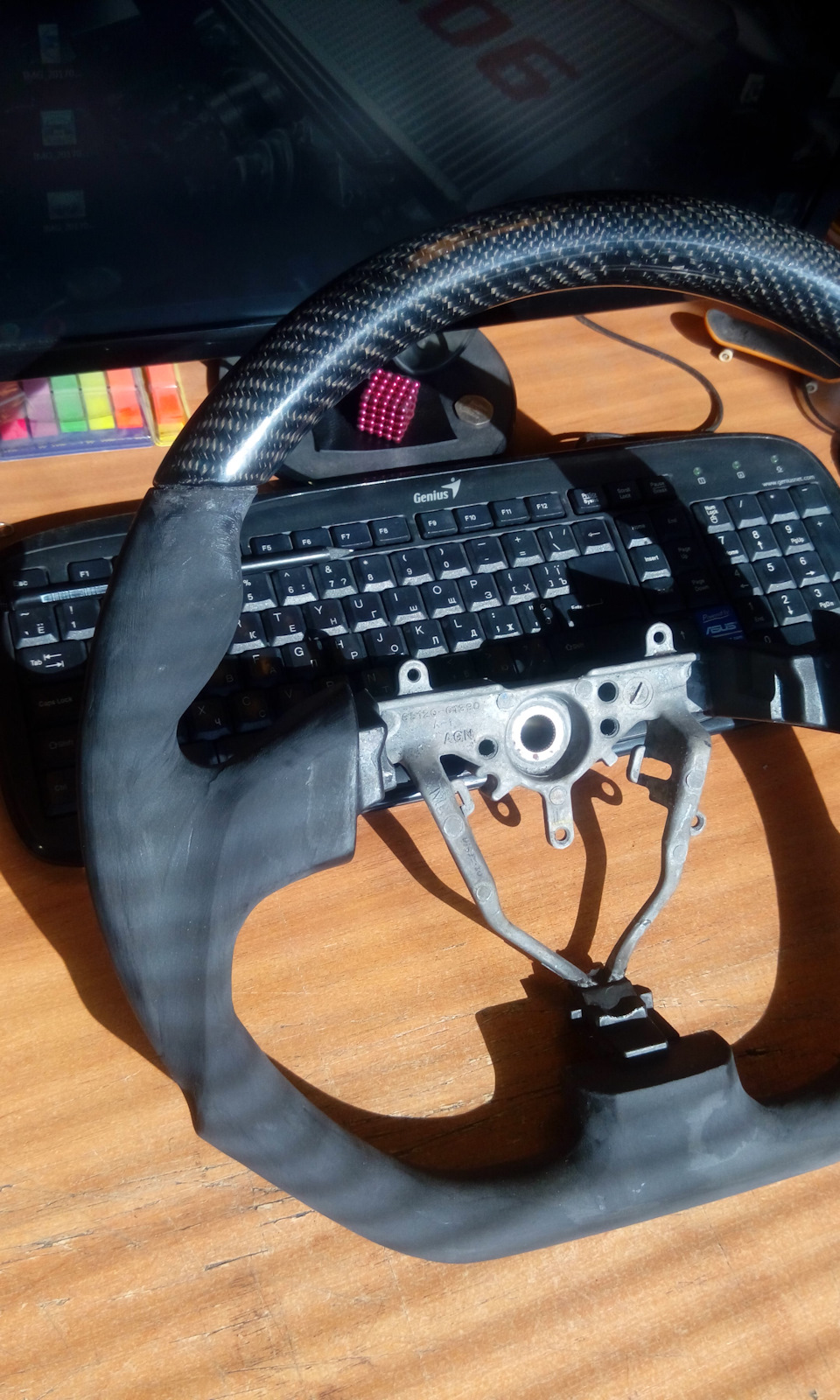 Руль Carbon Sti my06 - моя творчість 2